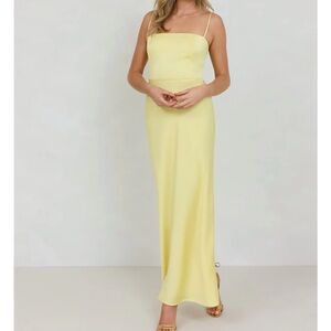 Park & Fifth Yellow ‘Maxine’ Dress